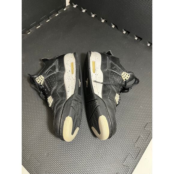 Nike Air Jordan 4 Oreo 2015 Size 9 Womens 314254-003 OG IV Sneakers‎ Black - Picture 3 of 8